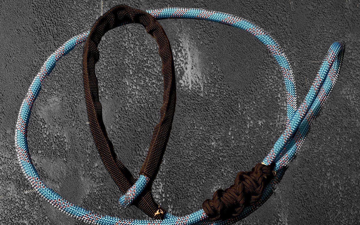 CV Lasso on dark concrete