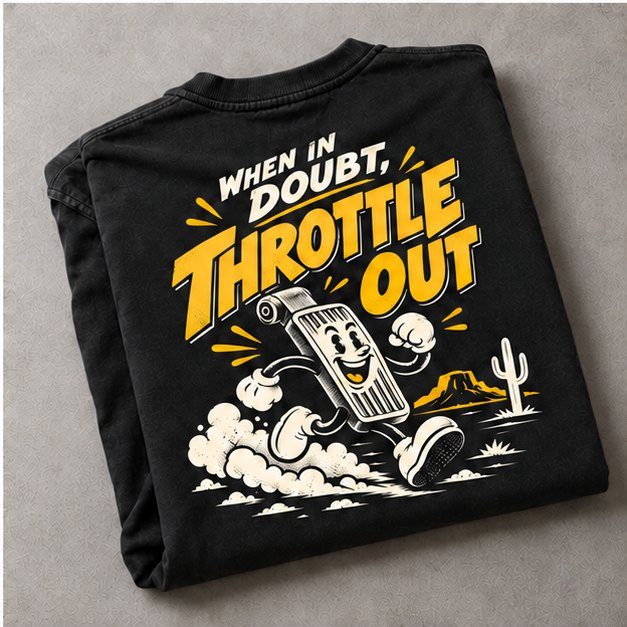 Throttle Out Tee