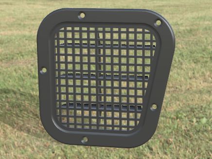 Side vent cover for Land Rover, the creator's preview image