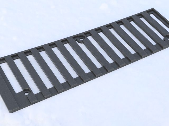 Wiper cowl top grille for Nissan, the creator's preview image