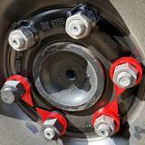 Steel wheel nut cover, preview from the creator's page