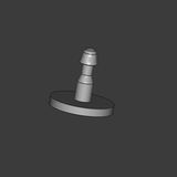 Fender flare repair pin, preview from the creator's page