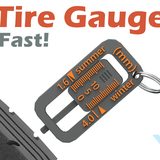 Tire tread depth gauge, preview from the creator's page
