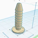 Interior trim retainer clip, preview from the creator's page