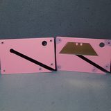 Seat belt cutter card, preview from the creator's page