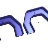 Tow hook cover, preview from the creator's page