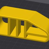 Phone charger mount for horizontal slat, preview from the creator's page