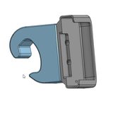 Overhead compartment holder, preview from the creator's page