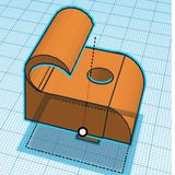Sun visor clip, preview from the creator's page