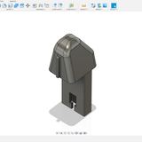 Rear AC lever cap, preview from the creator's page