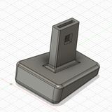 Folding seat lever knob, preview from the creator's page