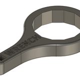 Oil filter cap wrench (68mm), preview from the creator's page
